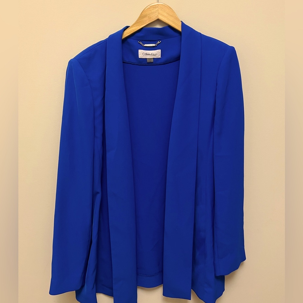 Calvin Klein open-front jacket